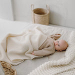 Babydecke aus Merinowolle