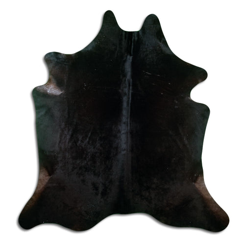 Schwarzes Kuhfell XL