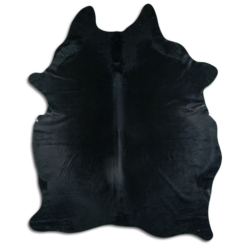 Schwarzes Kuhfell XXL