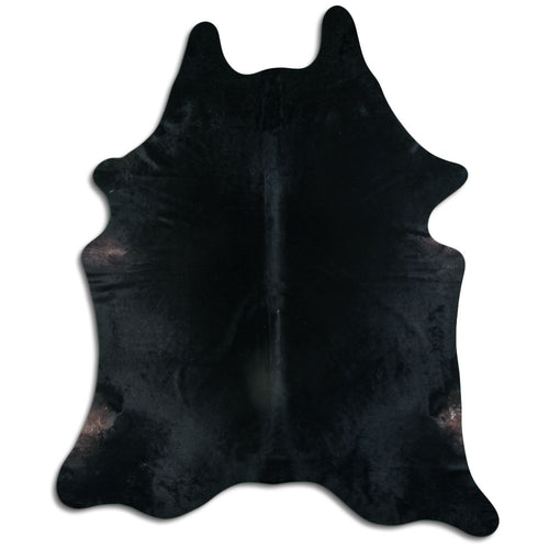 Schwarzes Kuhfell XXXL