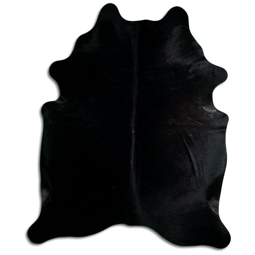 Schwarzes Kuhfell XXL