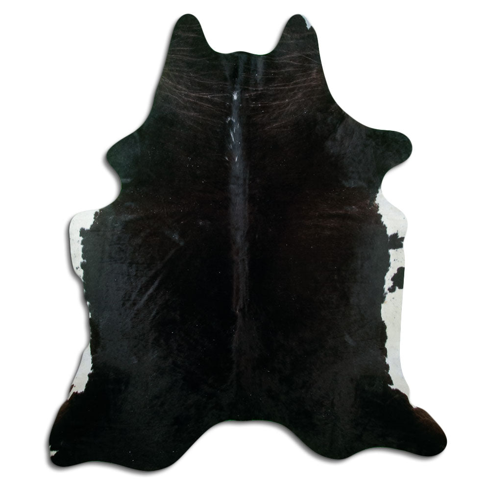 Schwarzes Kuhfell XXL