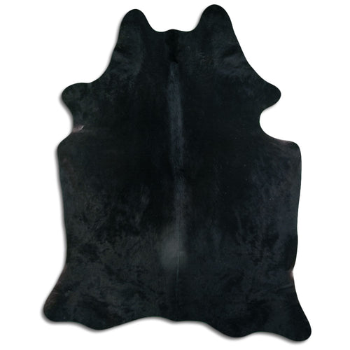 Schwarzes Kuhfell XXL