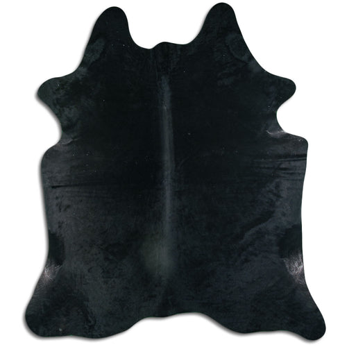 Schwarzes Kuhfell XXL