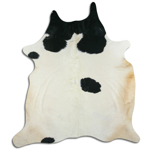 Schwarz-Weißes Kuhfell XXL