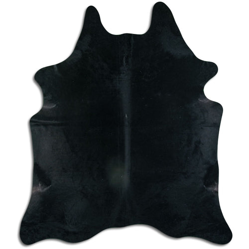Schwarzes Kuhfell XXL