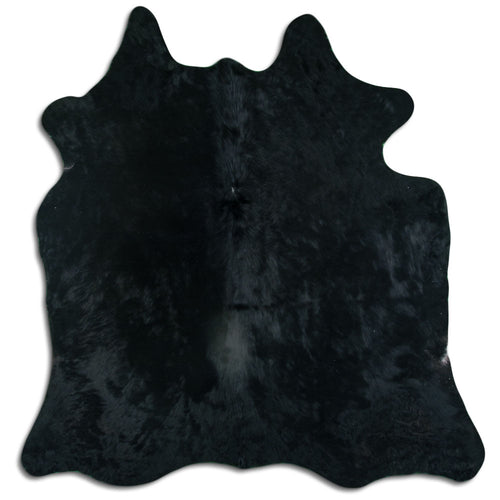 Schwarzes Kuhfell XXL