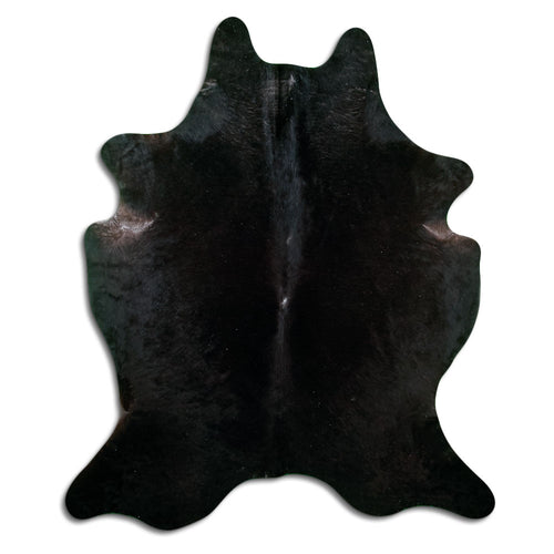 Schwarzes Kuhfell XXL