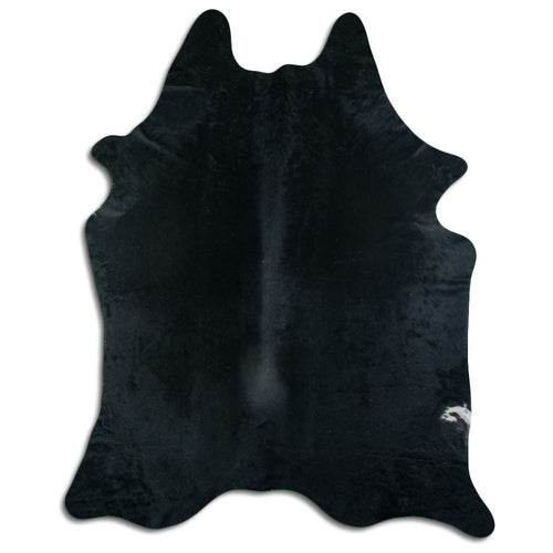 Schwarzes Kuhfell XXXL