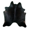 Schwarzes Kuhfell XXL