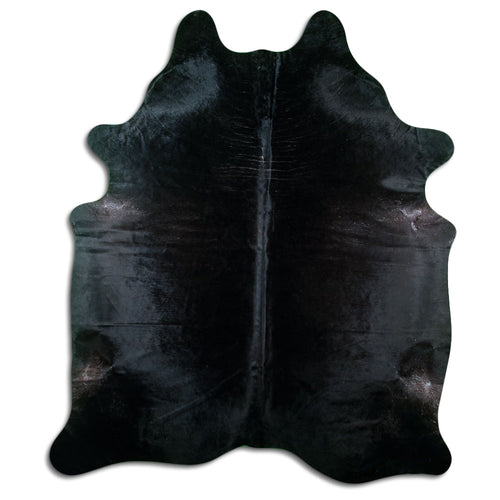 Schwarzes Kuhfell XXL