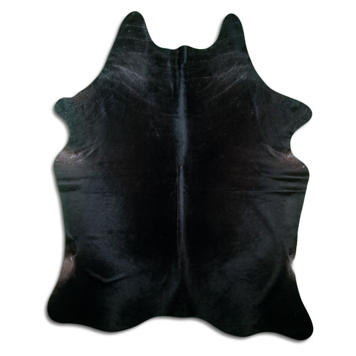 Schwarzes Kuhfell XXL