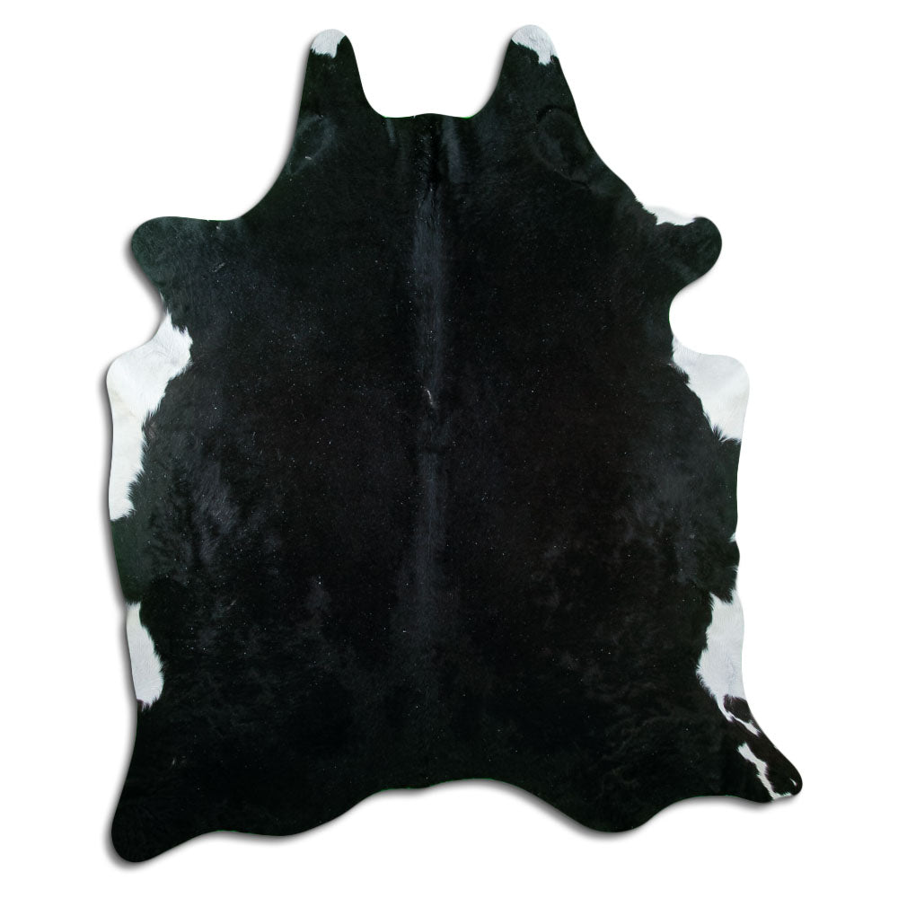 Schwarzes Kuhfell XXL
