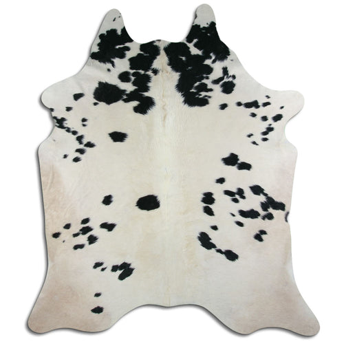 Schwarz-Weißes Kuhfell XXL
