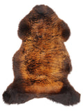 Mehrfarbiges Lammfell L