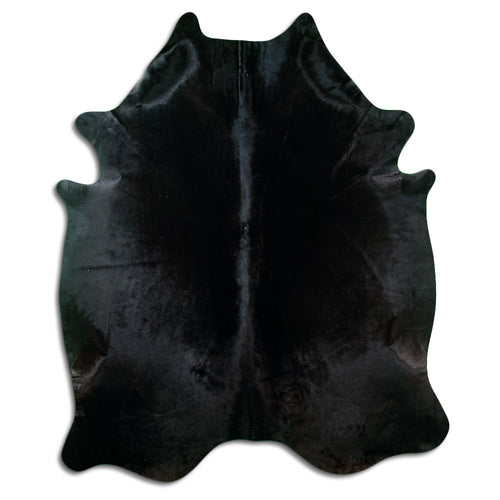 Schwarzes Kuhfell XXL