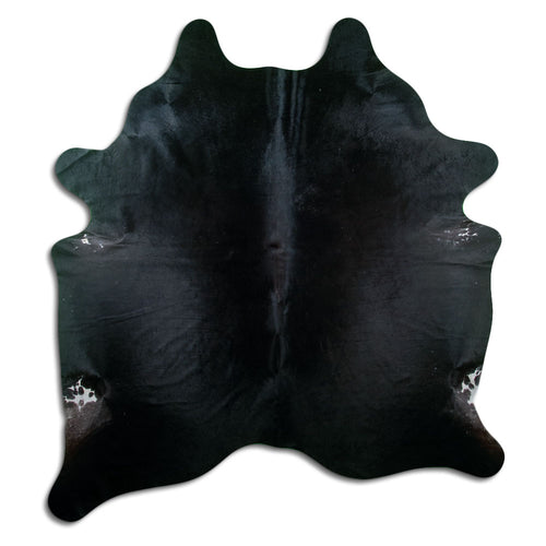 Schwarzes Kuhfell XXL