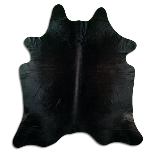 Schwarzes Kuhfell XXL