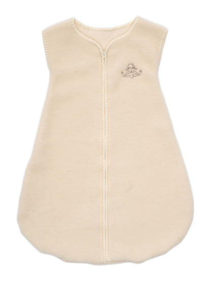 Schlafsack mit „Schaf“-Stickerei, ecru; 70 cm